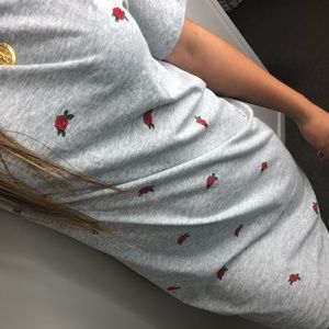 Surfer/ skater mini shirt-dress